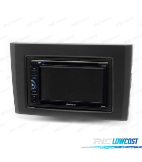 CORNICE NERA PER AUTORADIO 2-DIN PER VOLVO XC90 02-14