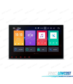 RADIO GPS ANDROID 9 UNIVERSALE 2 DIN SCHERMO TOUCH SCREEN 10.1" B