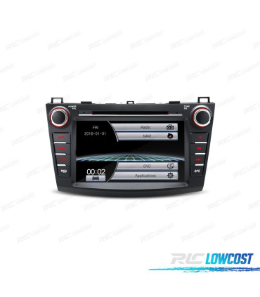 RADIO GPS ANDROID PER MAZDA 3 CON CANBUS E COMANDI AL VOLANTE