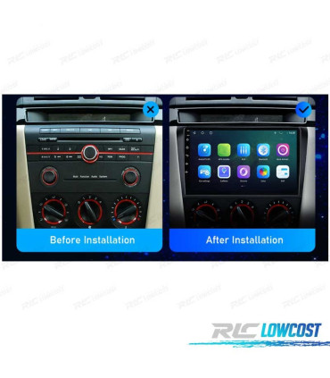 RADIO GPS ANDROID 11 PER MAZDA 3 LCD TOUCH 7"