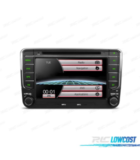 RADIO NAVIGATORE 7" PER SKODA USB GPS TOUCH HD