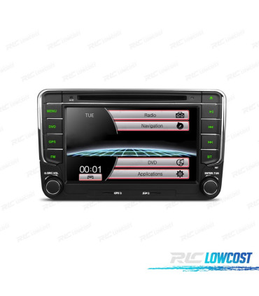 RADIO NAVIGATORE 7" PER SKODA USB GPS TOUCH HD