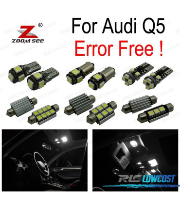 KIT 30 LAMPADE LED INTERNE PER AUDI Q5 09-17