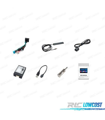 RADIO GPS ANDROID 11 PER FORD 08-11 NERO