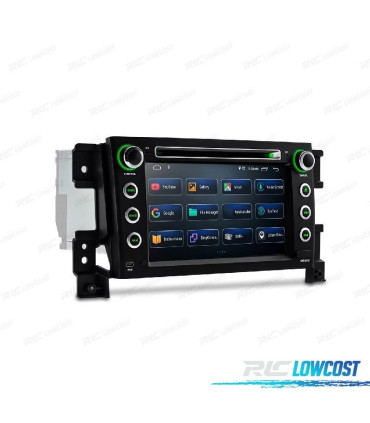 RADIO GPS ANDROID 12 PER SUZUKI GRAND VITARA 05-13