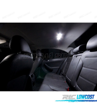 KIT 11 LAMPADE LED INTERNE PER VOLKSWAGEN VW JETTA 6 VI MK6 SEDAN 11-18