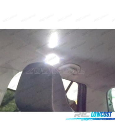 KIT 11 LAMPADE LED INTERNE PER SKODA FABIA 3 MK3 MK III HATCHBACK 15-