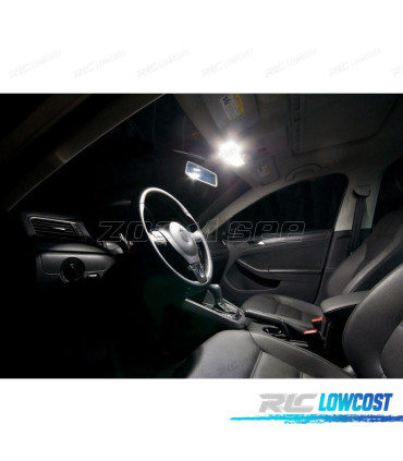 KIT 13 LAMPADE LED INTERNE PER VOLKSWAGEN VW JETTA6 JETTA 6 MK6 MK VI SEDAN 11-18