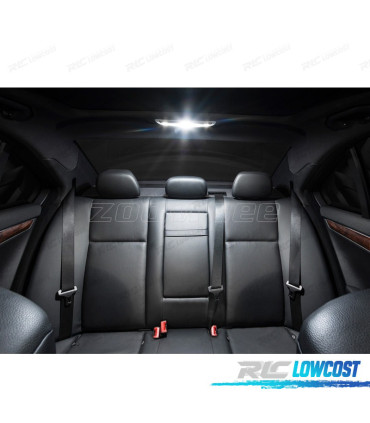KIT 11 LAMPADE LED INTERNE PER MERCEDES CLASSE C W202 C220 C230 C280 C36 AMG 93-99