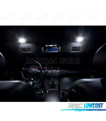 KIT 14 LAMPADE LED INTERNE PER BMW SERIE 3 E46 SEDAN COUPE 323IS 325I 325XI 328I 330I 330XI 325CI 323CI 99-20