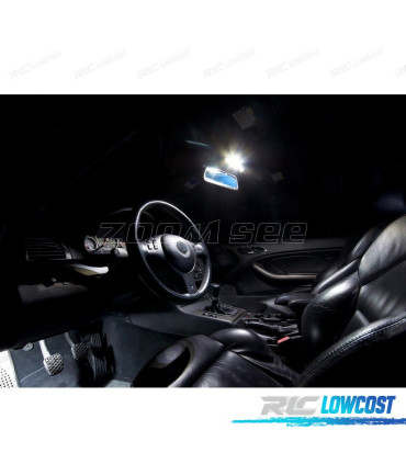 KIT 14 LAMPADE LED INTERNE PER BMW SERIE 3 E46 SEDAN COUPE 323IS 325I 325XI 328I 330I 330XI 325CI 323CI 99-20