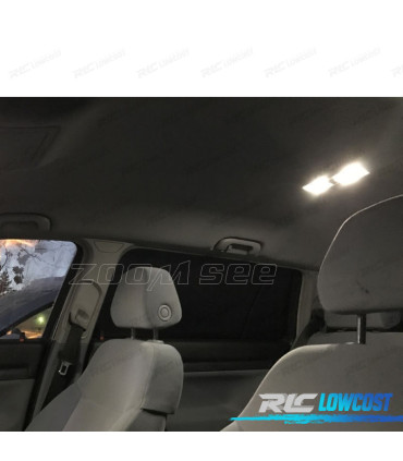 KIT 11 LAMPADE LED INTERNE PER VOLKSWAGEN VW POLO CLASSICO SALOON 6V2 6KV2 95-02