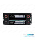 RADIO NAVIGATORE 6.2" PER JEEP WRANGLER 07-12, GRAND CHEROKEE 08-11 USB GPS TATTILE HD