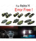 KIT 13 LAMPADE LED INTERNE PER OPEL ASTRA H OPC GTC CARAVAN BERLINA SW HATCHBACK 04-09