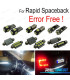 KIT 11 LAMPADE LED INTERNE PER SKODA OCTAVIA SPACEBACK NH1 12-