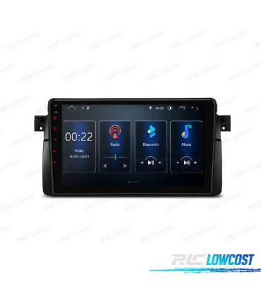 RADIO GPS ANDROID 10 PER BMW E46 MG ZT ROVER 75
