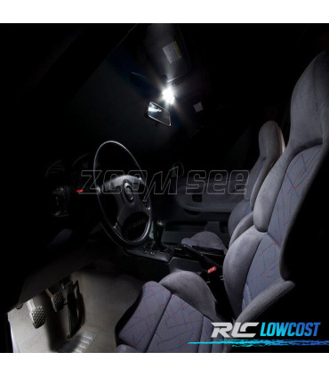 KIT 12 LAMPADE LED INTERNE PER BMW SERIE 3 E36 CONVERTIBILE M3 318I 320I 325I 323I 328I 93-99