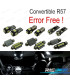 KIT 12 LAMPADE LED INTERNE PER MINI COOPER CABRIO CONVERTIBILE R57 09-15
