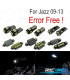 KIT 6 LAMPADE LED INTERNE PER HONDA JAZZ COMPATIBILE 09-13