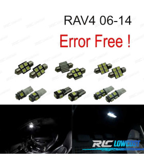KIT 6 LAMPADE LED INTERNE PER TOYOTA RAV4 06-14