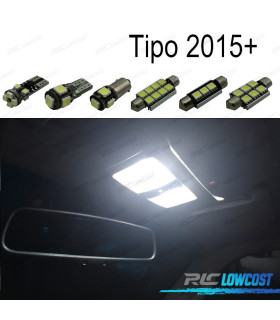 KIT 6 LAMPADE LED INTERNE PER FIAT TIPO 356 357 15-