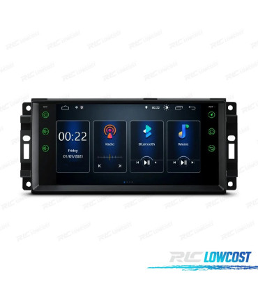 RADIO GPS ANDROID 12 PER DODGE JEEP CHRYSLER 07-11