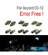 KIT 9 LAMPADE LED INTERNE PER HONDA ACCORD 03-12