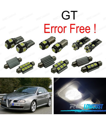 KIT 7 LAMPADE LED INTERNE PER ALFA ROMEO GT 03-10