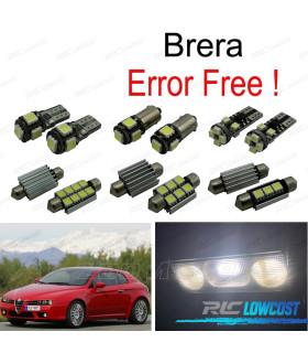 KIT 8 LAMPADE LED INTERNE PER ALFA ROMEO BRERA 06-10