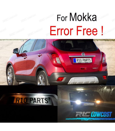 KIT 4 LAMPADE LED INTERNE PER OPEL MOKKA 12-