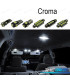KIT 11 LAMPADE LED INTERNE PER FIAT CROMA 194 05-11