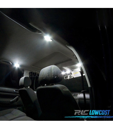 KIT DI 8 LAMPADE LED PER INTERNI LUCI DI LETTURA PER SEAT IBIZA IV MK4 6L 02-08