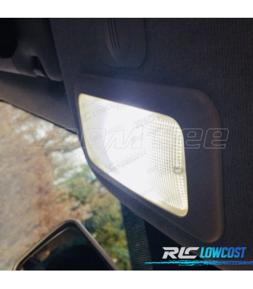 KIT 10 LAMPADE LED INTERNE PER FIAT PUNTO EVO 09-12