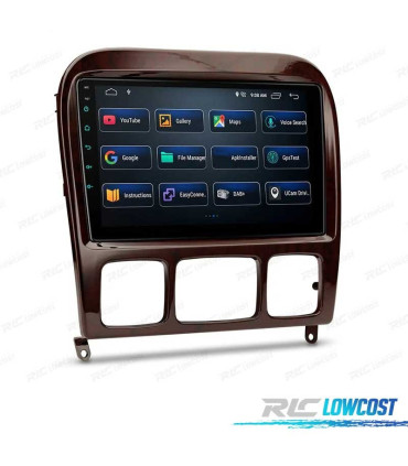 RADIO GPS ANDROID 13 MERCEDES CLASSE S W220 98-05