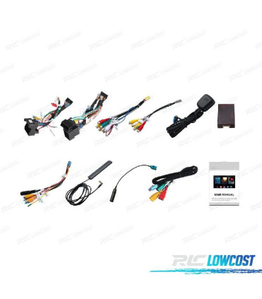 RADIO GPS ANDROID 13 PER MERCEDES W203 00-04 CLK W209 98-05 W168 98-02 W639 W463 98-06