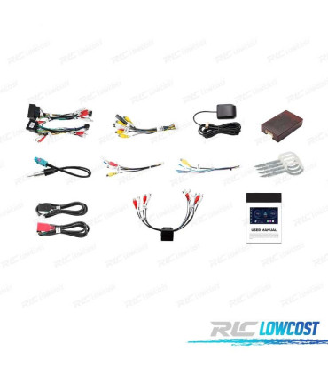 RADIO GPS ANDROID 12 AUDI A3 8P 8PA USB GPS TATTILE HD OCTA-CORE