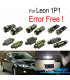 KIT 13 LAMPADE LED INTERNE PER SEAT LEON MK2 1 P 1P1 05-12