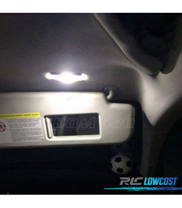 KIT 13 LAMPADE LED INTERNE PER SEAT LEON MK2 1 P 1P1 05-12