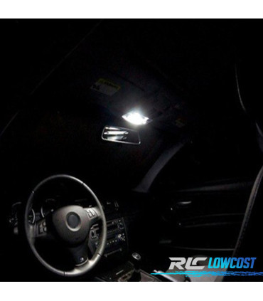 KIT 8 LAMPADE LED INTERNE PER BMW SERIE 1 F20 F21 HATCHBACK 114I 116I 118I 120D 125D 125I M135I XDRIVE 12-14