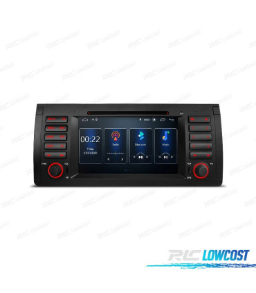 RADIO GPS ANDROID 12 PER BMW X5 E53 99-06