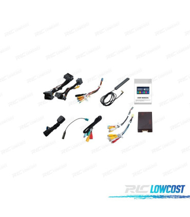 RADIO GPS ANDROID 13 PER BMW SERIE 3 E46 SCHERMO TATTILE 7"