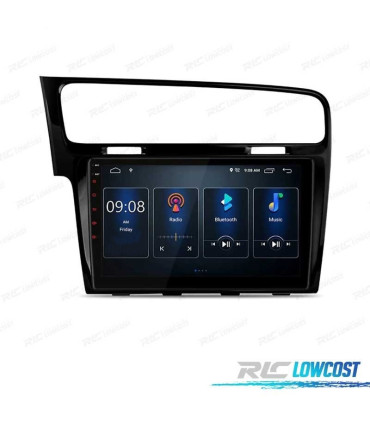 RADIO GPS ANDROID 12 PER VOLKSWAGEN VW GOLF 7 SCHERMO TATTILE