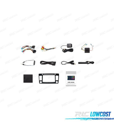 RADIO GPS ANDROID 12 PER SKODA OCTAVIA YETI 08-14