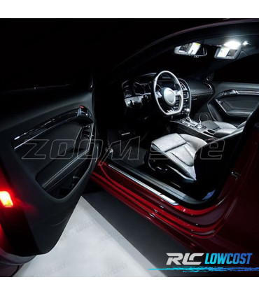 KIT 16 LAMPADE LED INTERNE PER AUDI A5 S5 RS5 B8 08-15