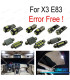 KIT 14 LAMPADE LED INTERNE PER BMW X3 E83 04-10