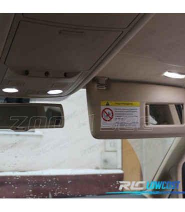 KIT 13 LAMPADE LED INTERNE PER VOLKSWAGEN VW TOURAN 1T3 11-15