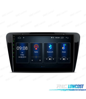 RADIO GPS ANDROID 10 PER SKODA OCTAVIA 14-16