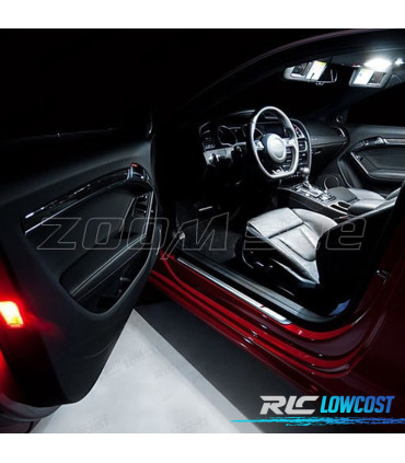KIT 14 LAMPADE LED INTERNE PER AUDI A5 S5 RS5 B8 08-15