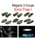 KIT 12 LAMPADE LED INTERNE PER RENAULT MEGANE III 3 MK3 COUPE 09-16
