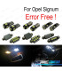 KIT 12 LAMPADE LED INTERNE PER OPEL SIGNUM 03-08